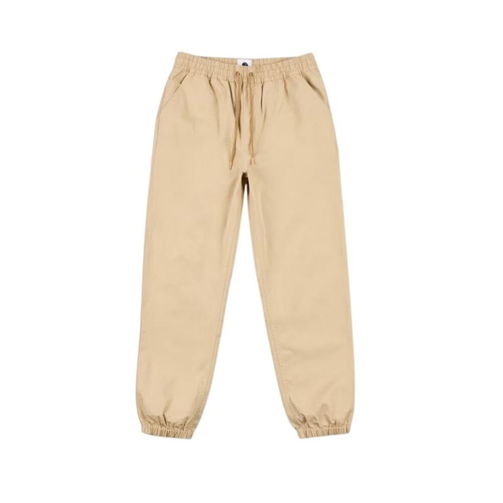Pretty Green Mens Woven Straight Leg Joggers / Sand